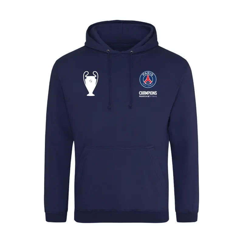 Maglie PSG felpa-con-cappuccio-con-piccolo-logo-stampato-psg-ucl-champions-2025-blu-navy-203176570 – Collezione Completa di Maglie da Gioco