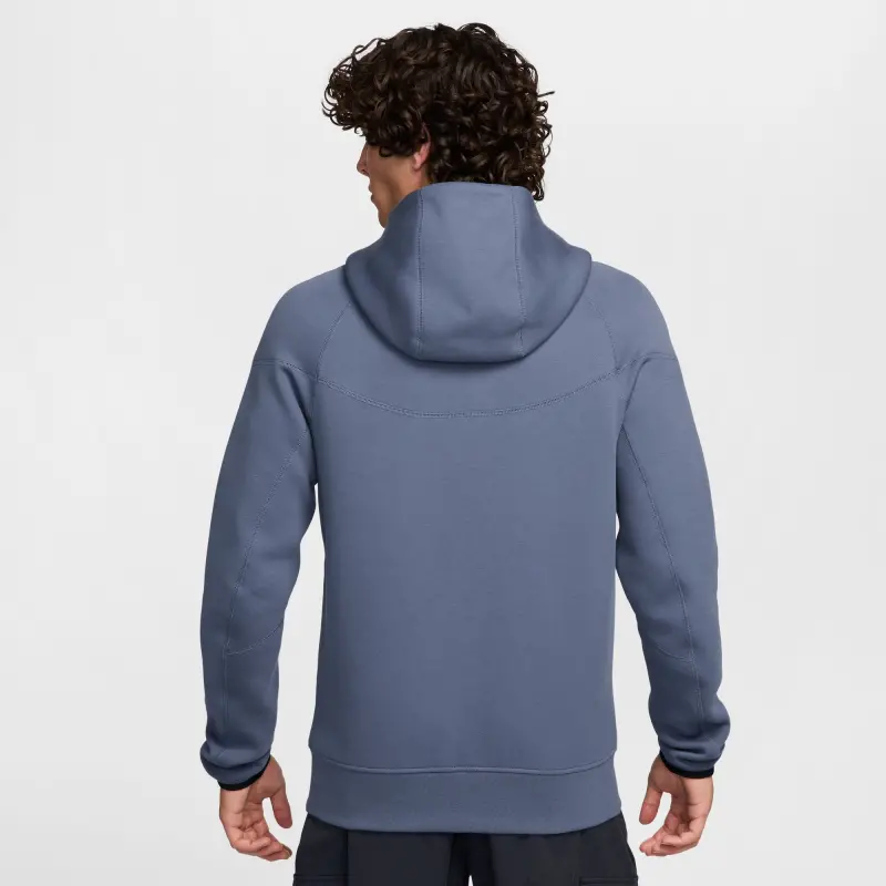 Maglie PSG felpa-con-cappuccio-e-zip-intera-psg-nike-tech-fleece-blu-diffuso-202333149 – Collezione Completa di Maglie da Gioco