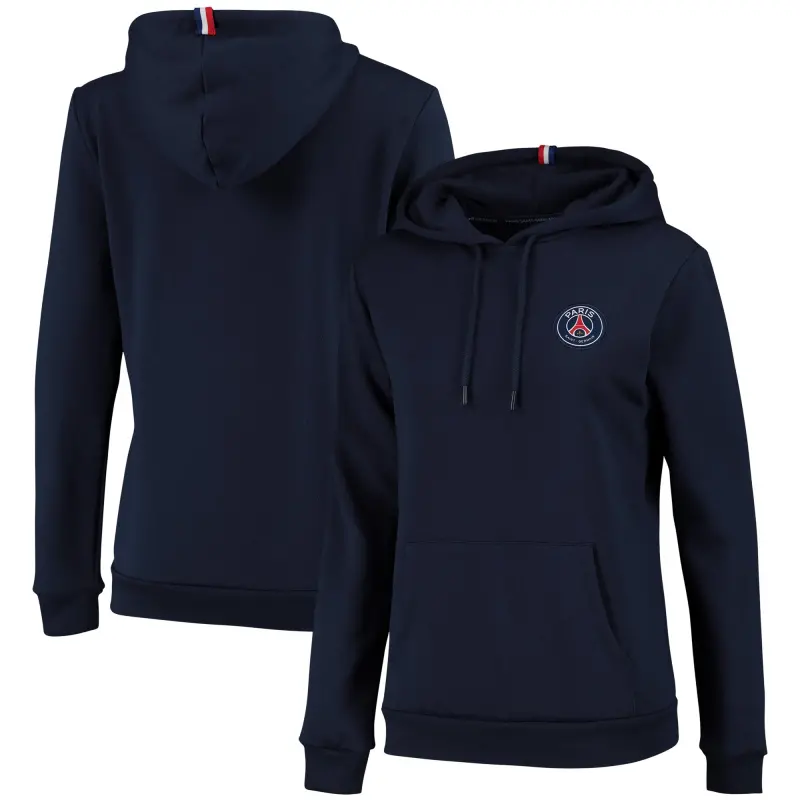 Maglie PSG felpa-con-cappuccio-paris-saint-germain-essential-crest-blu-donna-13390560 – Collezione Completa di Maglie da Gioco