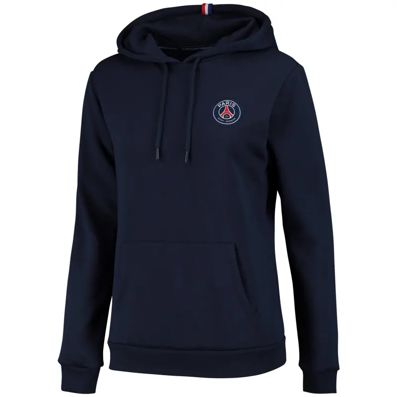 Maglie PSG felpa-con-cappuccio-paris-saint-germain-essential-crest-blu-donna-13390560 – Collezione Completa di Maglie da Gioco