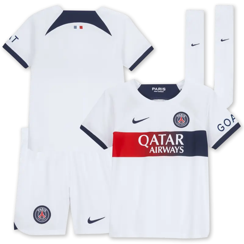 Maglie PSG kit-da-trasferta-nike-paris-saint-germain-2023-24-bambini-piccoli-con-stampa-per-13387762-personalizza – Collezione Completa di Maglie da Gioco
