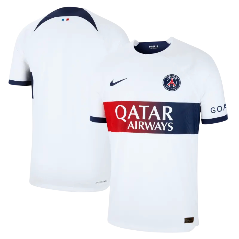 Maglie PSG maglia-da-gara-paris-saint-germain-nike-away-dri-fit-adv-2023-24-con-stampa-pers-13387726-personalizza – Collezione Completa di Maglie da Gioco