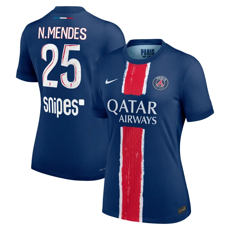 Maglie PSG maglia-da-gara-psg-nike-dri-fit-adv-home-2024-25-donne-con-stampa-n-mendes-25-201610894-25 – Collezione Completa di Maglie da Gioco