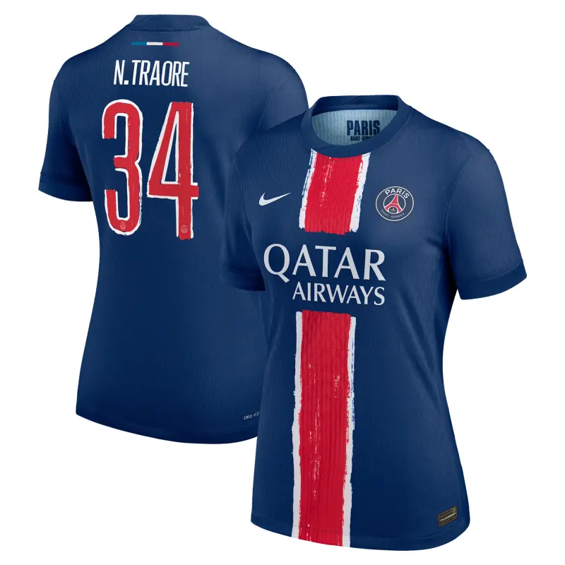 Maglie PSG maglia-da-gara-psg-nike-dri-fit-adv-home-2024-25-donne-con-stampa-n-traore-34-202850316-34 – Collezione Completa di Maglie da Gioco