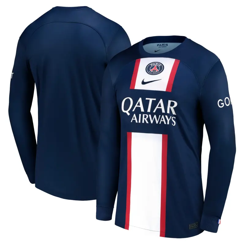 Maglie PSG maglia-da-stadio-paris-saint-germain-a-maniche-lunghe-2022-23-con-stampa-persona-13309584-personalizza – Collezione Completa di Maglie da Gioco