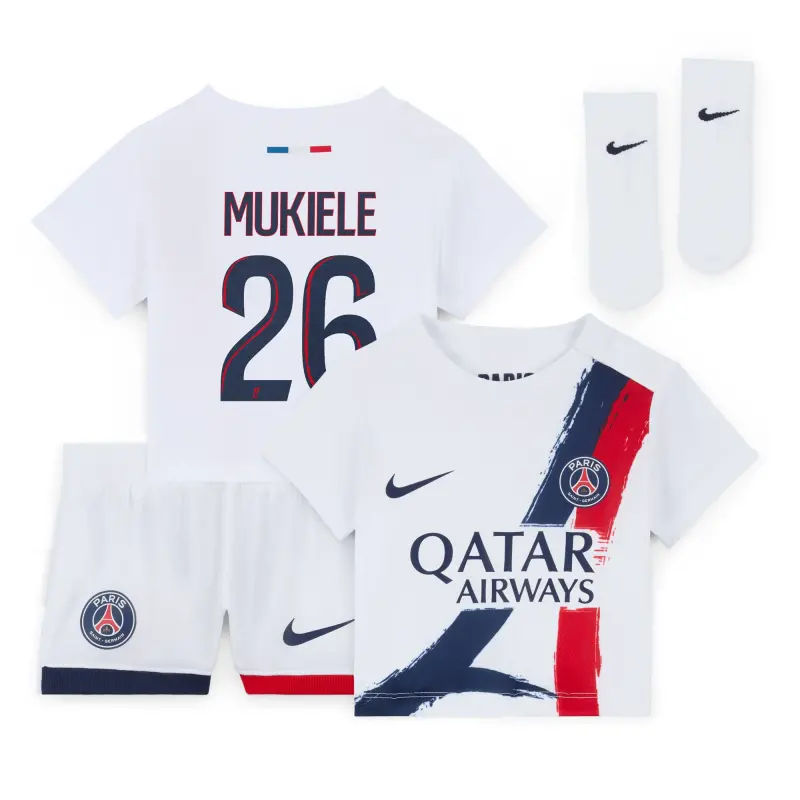 Maglie PSG maglia-da-stadio-psg-nike-away-2024-2025-neonatos-con-stampa-mukiele-26-201913630-26 – Collezione Completa di Maglie da Gioco