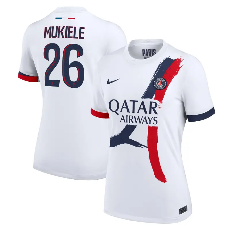 Maglie PSG maglia-da-trasferta-nike-del-psg-2024-2025-donne-con-stampa-mukiele-26-201913645-26 – Collezione Completa di Maglie da Gioco